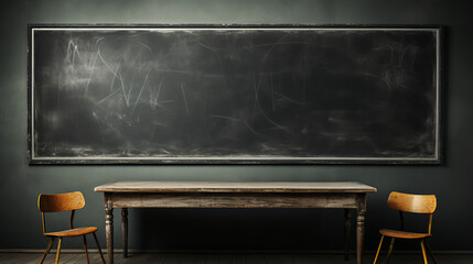 School - University - College - blackboard - chalkboard - chalk - classroom - antique - old 