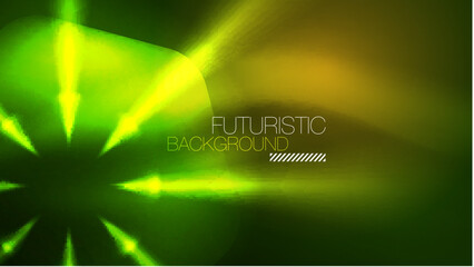 Technology Digital Neon Abstract Background, Abstract Hexagons, Digital Cyberspace, Modern Hi-tech, Science, Futuristic Techno Design Template