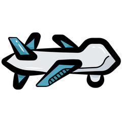 Military Drone Icon