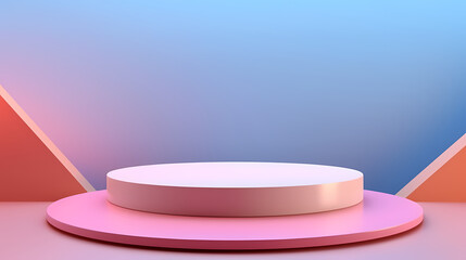 Abstract scene background. Product presentation, mock up, show cosmetic product, Podium, stage pedestal or platform.