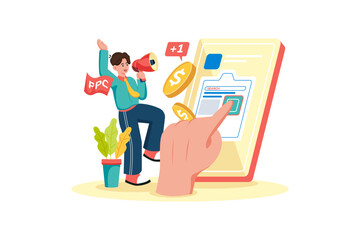 PPC Advertiser Running Ad Campaigns Based On SEO.