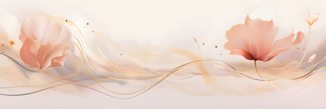 Abstract Beige background. VIP Invitation, wedding and celebration card.