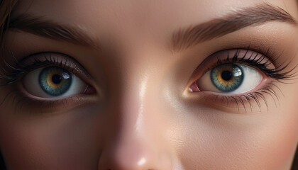 AI generated portrait of a Beautiful woman