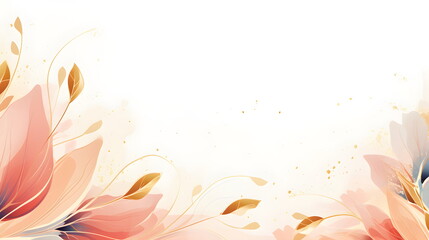 Fototapeta na wymiar Abstract Peach color background. VIP Invitation, wedding and celebration card.