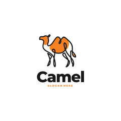 camel modern logo vector