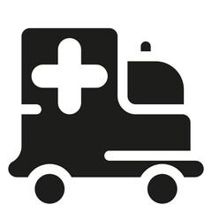 Ambulance Bold Icon