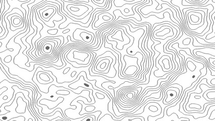 Topographic contour map. similarcartography illustration. Topography and geography map grid abstract backdrop. Business concept.