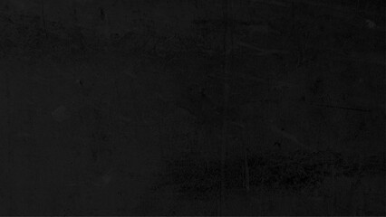 Elegant black background vector illustration with vintage distressed grunge texture and dark gray charcoal color paint