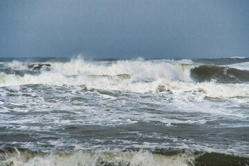 冬の日本海、波4