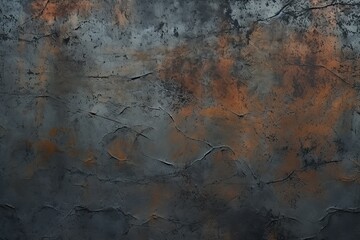 Old rusty metal wall texture background. Abstract grunge background for design