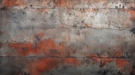 Old rusty metal wall texture background. Abstract grunge background for design