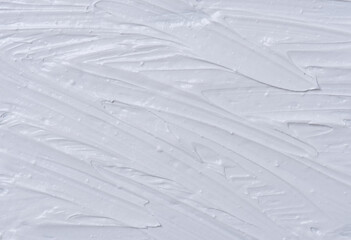 Beauty skincare cream texture. White lotion, moisturizer, creamy cosmetic product background