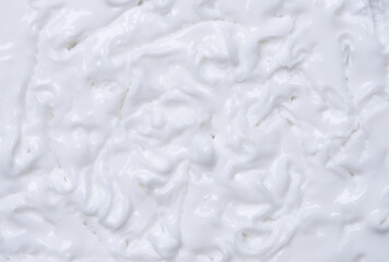 Beauty skincare cream texture. White lotion, moisturizer, creamy cosmetic product background