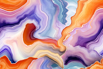 Trendy Seamless Watercolor Texture Background. Ai generative