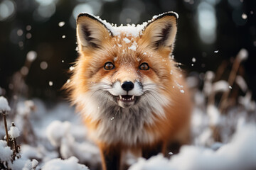 Obraz premium Cute Fox