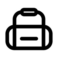 Sport Bag Line UI Icons