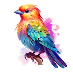 Fototapeta premium blue and yellow macaw ara