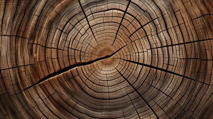 section of the trunk with annual rings ,texture of wood - obrazy, fototapety, plakaty