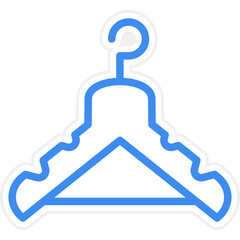Vector Design Clothes Hanger Icon Style