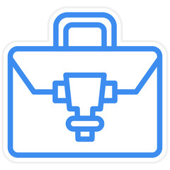 Vector Design Briefcase Icon Style