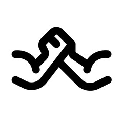 Wrestling Line UI Icons