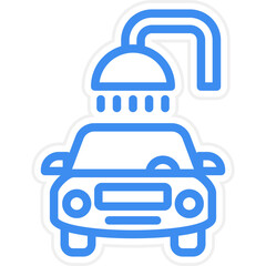 Vector Design Car Wash Icon Style