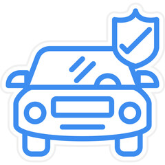 Vector Design Glass Coating Icon Style