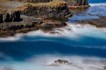 Cape Woolamai is a town and headland at the south eastern tip of Phillip Island in Victoria,...
