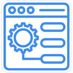 Vector Design Control Panel Icon Style