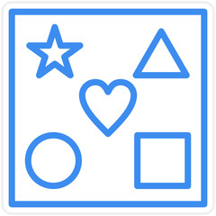 Vector Design Shape Toy Icon Style