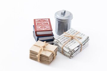 紙のリサイクルイメージ