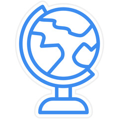 Vector Design Globe Icon Style