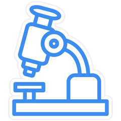 Vector Design Microscope Icon Style
