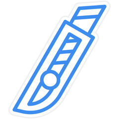 Vector Design Cutter Icon Style