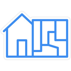 Vector Design Architecture Icon Style