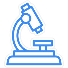 Vector Design Microscope Icon Style
