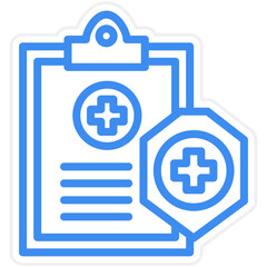 Vector Design Diagnosis Icon Style