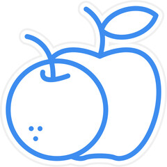 Vector Design Fruits Icon Style