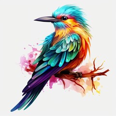 Obraz premium Colorful and breathtaking bird