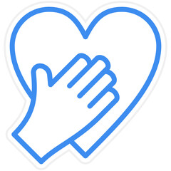 Vector Design Make a Pledge Icon Style