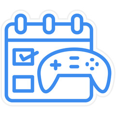 Vector Design Game Release Icon Style