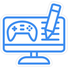 Vector Design Game Script Icon Style