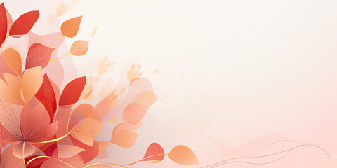 Fototapeta na wymiar Abstract Salmon color background. VIP Invitation, wedding and celebration card.