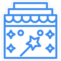 Vector Design Wand Icon Style