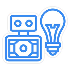 Vector Design IQ Icon Style
