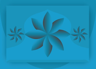 Modern food table placemat design