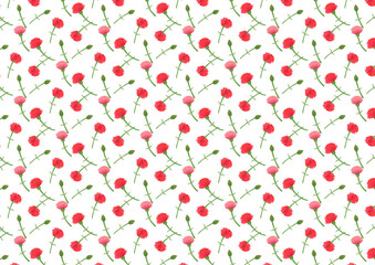 カーネーションの花の背景