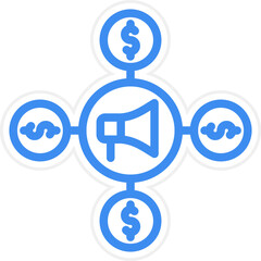 Affiliate Marketing Icon Style
