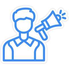 Influencer Male Icon Style