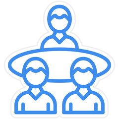 Board Of Directors Icon Style